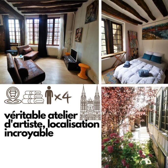 L'Atelier Des Chanoines Rouen Extérieur photo